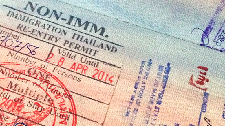 Thailand Re-entry Permit