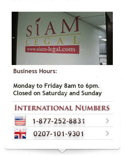 Thai Attorneys Contact Numbers